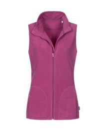 Жілетка флісова жіноча Stedman ACTIVE FLEECE VEST WOMEN фіолетова