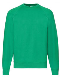 Свитшот унисекс FOL Raglan Sweat зеленый