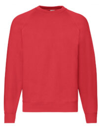 Свитшот унисекс FOL Raglan Sweat красный