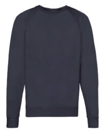 Свитшот облегченный унисекс FOL Lightweight Raglan Sweat темно-синий