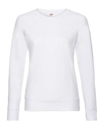 Світшот полегшений жіночий LIGHTWEIGHT RAGLAN SWEAT LADY-FIT білий