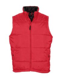 Стеганый жилет SOL’S WARM-44002 красный