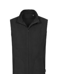 Флісова жилетка чоловіча Stedman ACTIVE FLEECE VEST MAN чорна