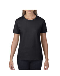 Футболка женская Premium Cotton 185 черная