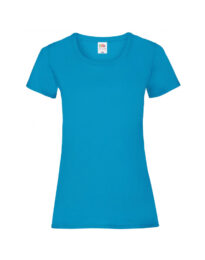 Футболка женская FOL Ladies Valueweight T лазурно-синяя
