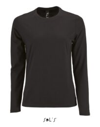 Футболка женская c длинным рукавом IMPERIAL LSL WOMEN черная