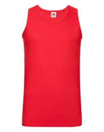 Майка мужская FOL Valueweight Athletic Vest красная