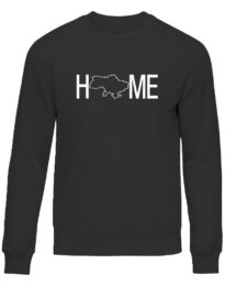 Свитшот унисекс Home черная
